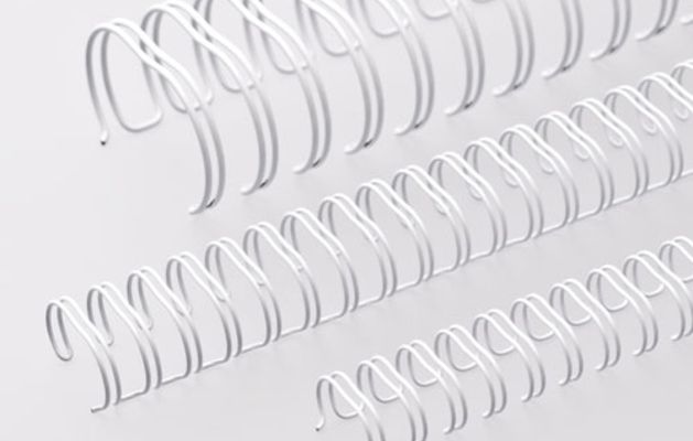 White Binding Wires for Cinch Binder 3/4" (19mm) Pkt.20 pcs White Binding Wires for Cinch Binder 3/4" (19mm) Pkt.20 pcs
